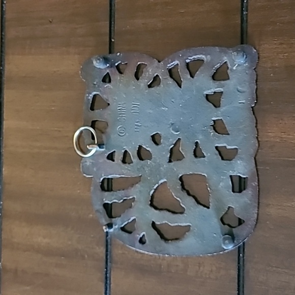 Vintage Copper Tone Cat Trivet - Picture 4 of 8